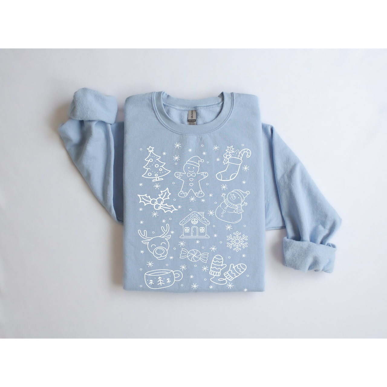 Christmas Cutout Sweatshirt