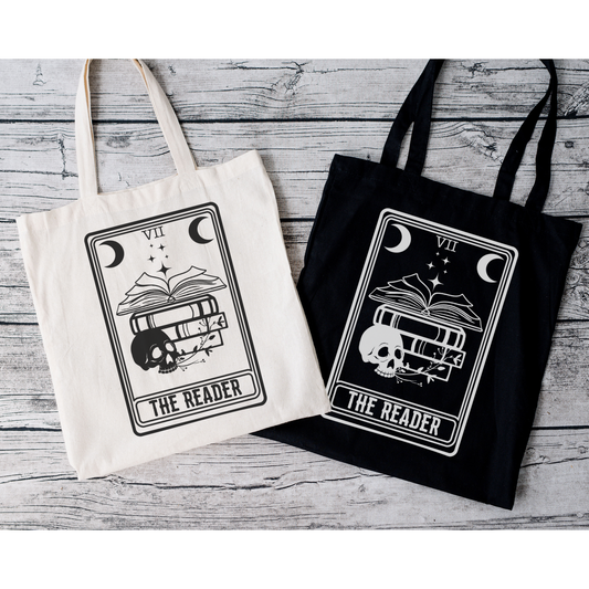 The Reader Tarot Card - Canvas Bag